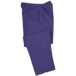   Mens Fleece Open Leg Pant ( sz. XXXXL, Purple 