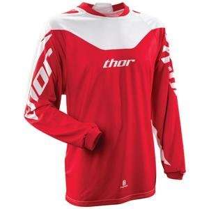  Thor Motocross Phase Jersey   2010   2X Large/Red 
