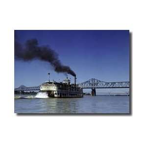  Riverboat Ohio River Kentucky Giclee Print