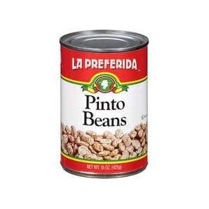 La Preferida Pinto Beans Can 15 oz  Grocery & Gourmet Food