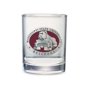  Mississippi State Bulldogs Double Old Fashioned Glass 