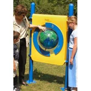  Kidstuff Playsystems 69516 Freestanding World Globe Panel 