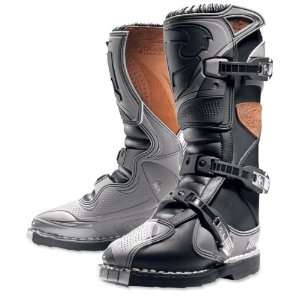  Thor Womens Quadrant Boots , Color Black/Gray, Size 8 