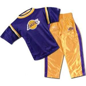 Los Angeles Lakers Kids 4 7 Jersey and Pant Set Sports 
