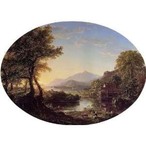  Hand Made Oil Reproduction   Thomas Cole   24 x 18 inches 