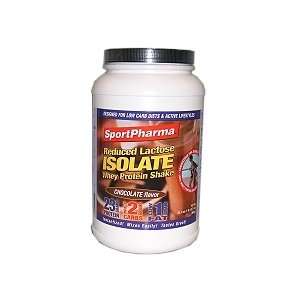  SportPharma Lactose Free Isolate, Chocolate 2 lb Health 