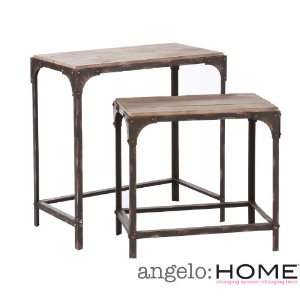  angeloHOME Bowery 2 Piece Nesting Table Set   OC3336 