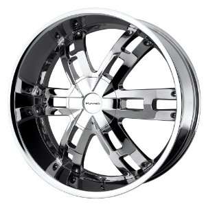  KMC Wheels Kubic KM653 Chrome Wheel (24x9.5/6x135mm 