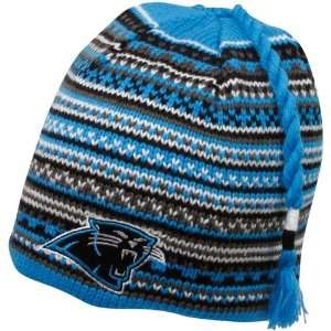   Carolina Panthers Tassle Knit Hat One Size Fits All