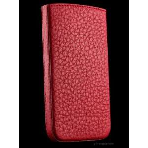  Sena Kutu Leather Pouch for iPhone 4 and iPhone 4S, Red 