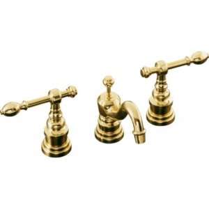 com Kohler K 6811 4 PB Bathroom Sink Faucets   8 Widespread Faucets 