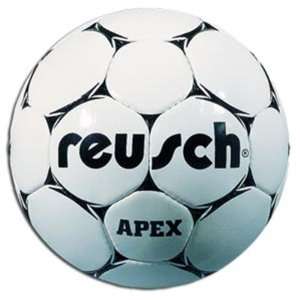 Reusch Apex Match Soccer Ball (Black/White)  Sports 