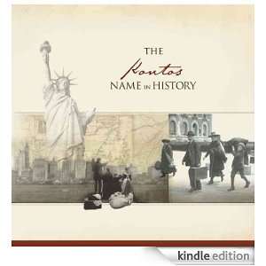 The Kontos Name in History Ancestry  Kindle Store