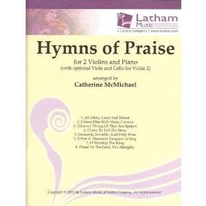  Hymns of Praise   Two Violins and Piano Musical 