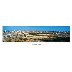  Jerusalem, Israel Unframed Panoramic Photograph Wall 