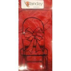 Tanday Red (0106) Reusable Organza Chair Sash/Ribbon 8 