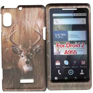 Motorola Droid 2 A955 Verizon Case Cover Hard Snap on Rubberized Touch 