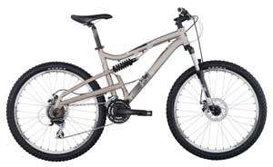 Diamondback Recoil Full Suspension Mountain Bike (2011 Model, 26 Inch Wheels), Matte Titanium