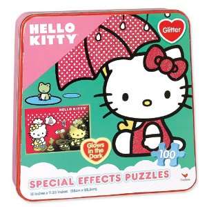 Hello Kitty Glitter And Glow In The Dark Puzzles In 