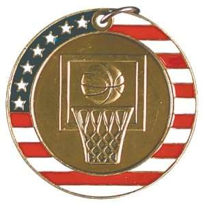  Basketball Stars & Stripes Medal