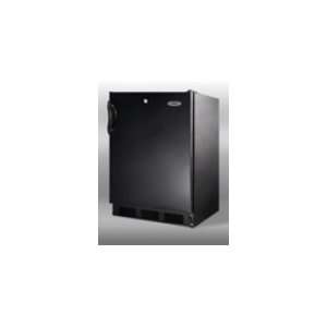   Refrigerator w/ Front Lock, Black, ADA, 5.3 cu ft