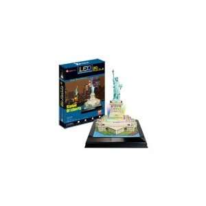   Fun LED Lighting 3d Puzzle   Statue of Liberty (L505h) Toys & Games