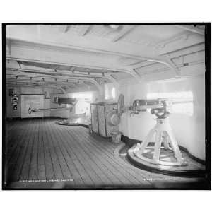  U.S.S. New York,forward gun deck