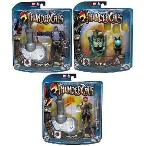 ThunderCats 4 Inch Deluxe Action Figure Wave 2 Rev. 1 Set 