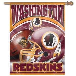  Washington Redskins Flag   Vertical