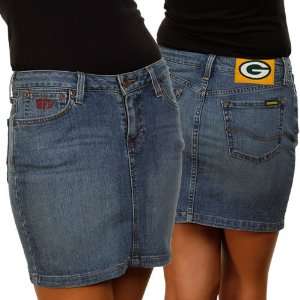    Green Bay Packers Womens Blitz Mini Skirt