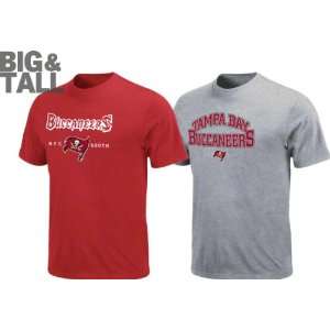 Tampa Bay Buccaneers Big & Tall Raise the Decibels 2 T Shirt Combo 