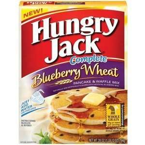Hungry Jack Complete Blueberry Wheat Pancake and Waffle Mix   28 oz 