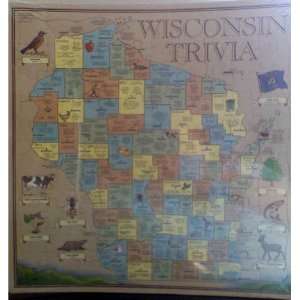  Wisconsin Trivia Map Puzzle 