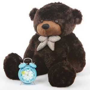   Huggable and Cute Chocolate Brown Teddy Bear 30in Toys & Games