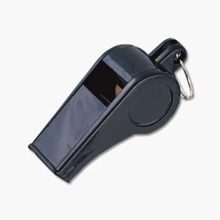 Basketball Referee Gear   Economy Black Plastic Whistle Pack Dozen 