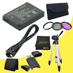 Piece Filter Kit + Mini HDMI Cable + Full Size Tripod + SDHC Card USB 