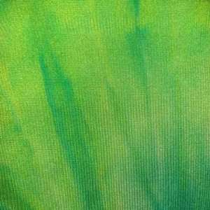  Nylon Spandex Seascape Tye Dye Fabric Green
