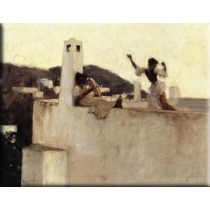  Rosina, Capri 30x24 Streched Canvas Art by Sargent, John 