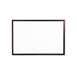  Magnetic Dry Erase Board, Porcelain, 72 x 48, White, Solid 