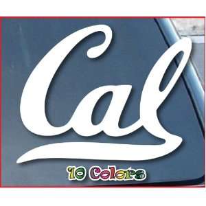UC Berkely Bears CAL Car Window Vinyl Decal Sticker 9 Wide (Color 