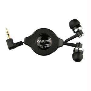 Naztech NR45 Retractable 3.5mm Tangle Free Soft Gel Stereo 