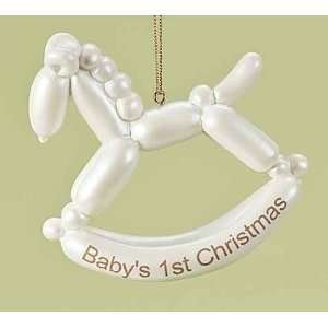  Pack of 6 Babys First Christmas Balloon Animal Horse 