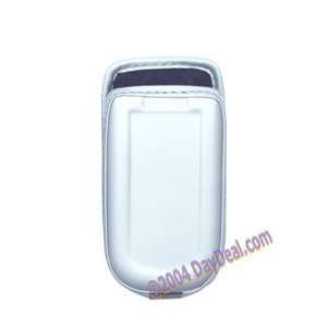  Belt Clip Sandwich Carrying Case (#4) Silver Cell Phones 