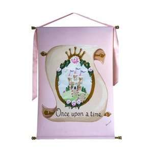  Once Upon a Time Princess Scroll Wall Hanging