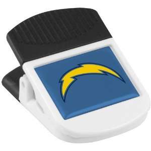 San Diego Chargers White Magnetic Chip Clip  Sports 