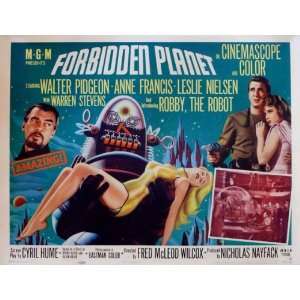  Forbidden Planet Movie Poster (11 x 17 Inches   28cm x 44cm) (1956 