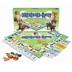  NEW Family Fun/Animal Lovers Dog Breed Opoly Dachshund 