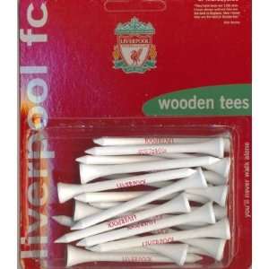  OFFICIAL LIVERPOOL FC FOOTBALL WOODEN GOLF TEES