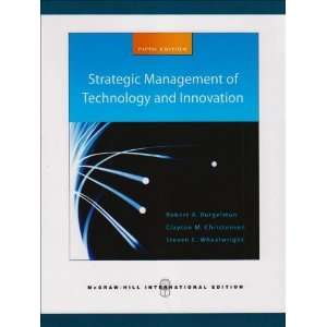  Strategic Management of Technology and Innovation 