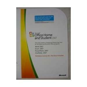  Microsoft Offce Home And Student 2007 Win32 English Intl 